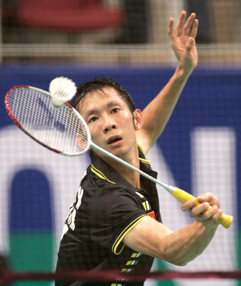 Nguyễn Tiến Minh thi đấu hứng khởi ở trận bán kết.